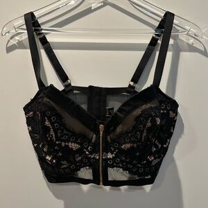 NWOT’s Victorias Secret Black Label Lace Bustier To Limited Edition